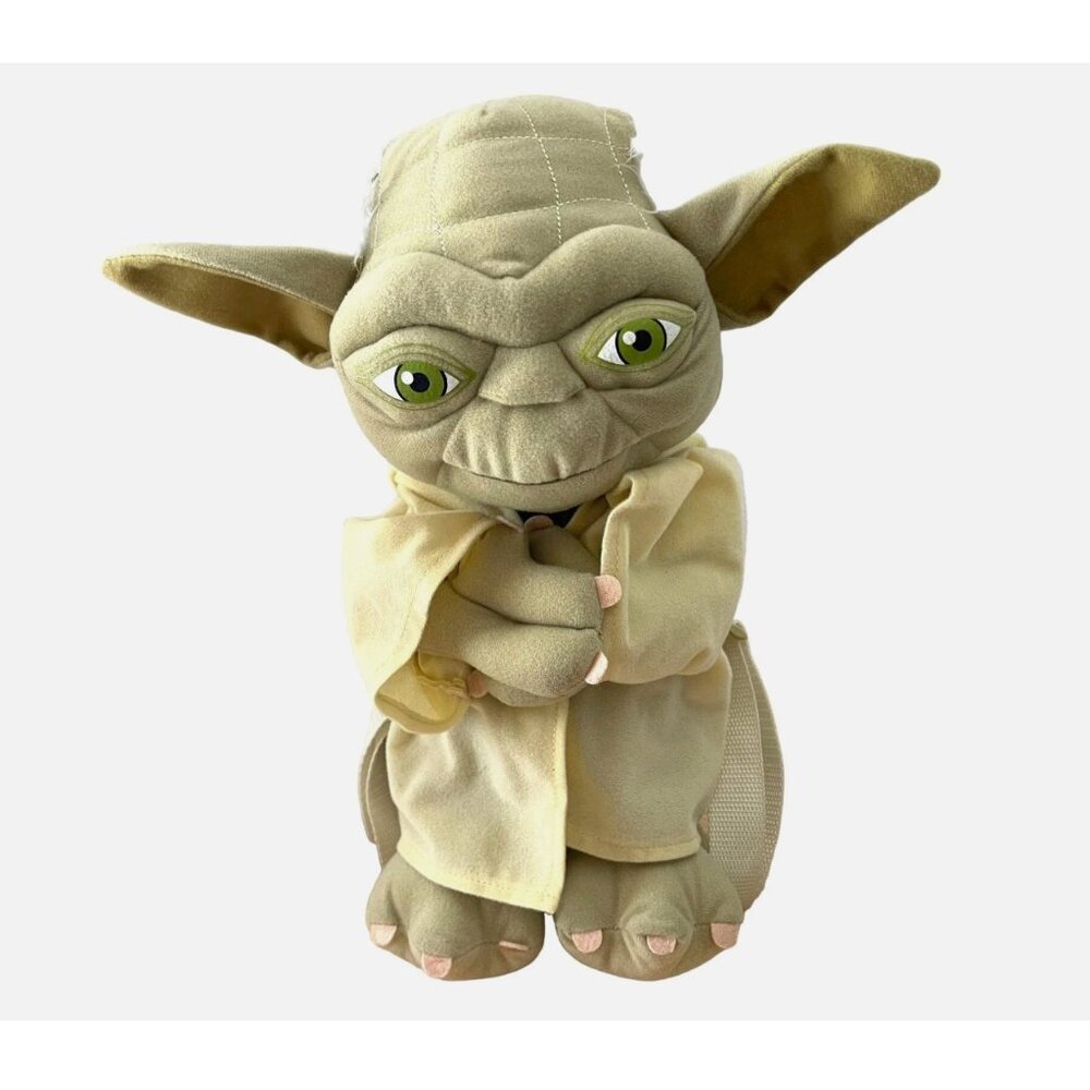Star Wars YODA Plush Backpack 15 Inch